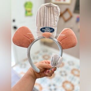 Disney Remy's Ratatouille Adventure Chef Mouse Ear Headband